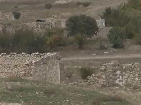 Cəbrayılın işğaldan azad edilən Minbaşılı kəndi -VİDEO