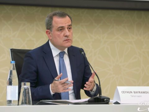 Ceyhun Bayramov Nensi Pelosi ilə Qarabağ münaqişəsini müzakirə etdi