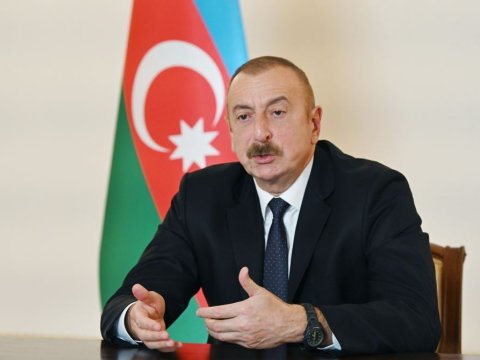 “Ərazilər dronla işğaldan azad edilmir, onu əsgərlər azad edir” - İlham Əliyev