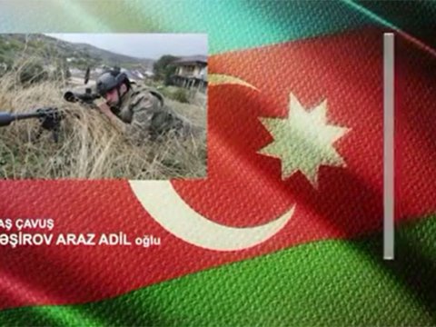 Düşmənin 19 hərbçisini məhv edən snayperçimiz - VİDEO