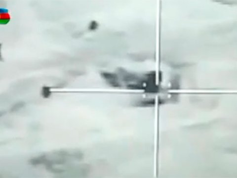 Ordumuz düşmənə qarşı yüksək dəqiqlikli silah tətbiq edir - Video