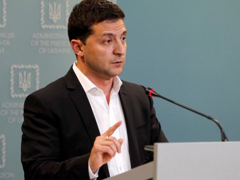 Vladimir Zelenski seçkilərdə səs verdi
