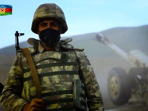 Azərbaycan əsgəri xalqa MÜRACİƏT ETDİ - VİDEO