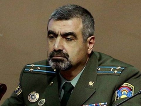 Ermənistan Sərhəd Qoşunlarının komandanı işdən qovuldu