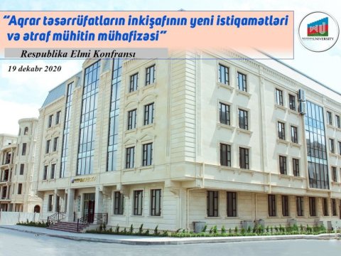Qərbi Kaspi Universitetində respublika elmi konfransı keçiriləcək