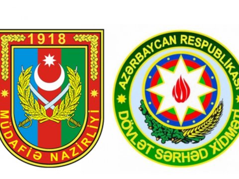 Müdafiə Nazirliyi və Dövlət Sərhəd Xidməti birgə bəyanat yaydı