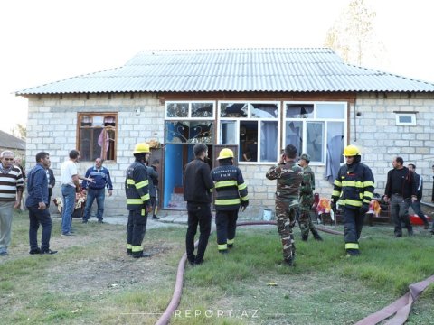 Ermənilərin Bərdəyə raket atması nəticəsində 5 fərdi evə ciddi ziyan dəyib