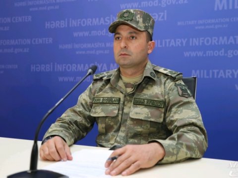Ötən sutka ərzində düşmən humanitar atəşkəs rejimini dəfələrlə pozub - Anar Eyvazov