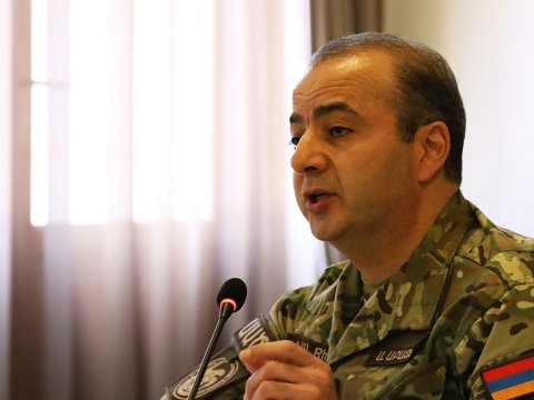 Ermənistan Sərhəd Qoşunlarının qərargah rəisi işdən çıxarıldı