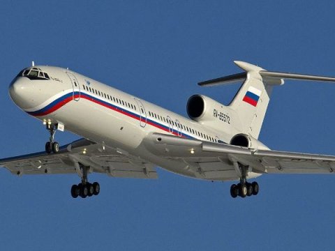 Rusiya Tu-154 təyyarəsi ilə vidalaşır - Sonuncu reys