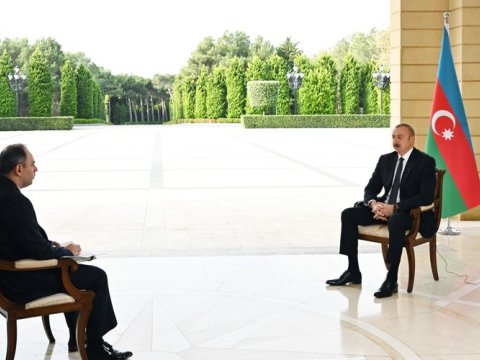 İlham Əliyev “İnterfaks”a müsahibə verib