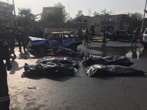 İran səfirliyi Bərdənin raket atəşinə tutulmasını pislədi
