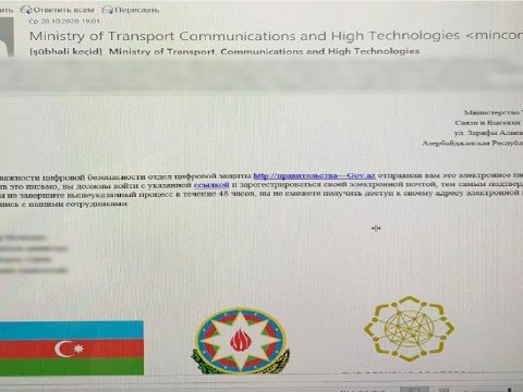 Nazirliyin adından saxta məktublar göndərilir