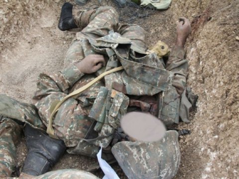 Ermənistan bir gündə 98 hərbçisinin ölümünü etiraf etdi