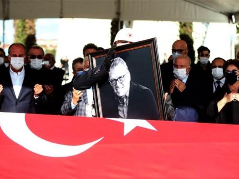 Ərdoğan sabiq nazirlə vida mərasiminə qatıldı - FOTOLAR