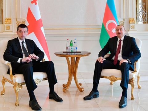 İlham Əliyev Gürcüstanın Baş Nazirini təbrik etdi