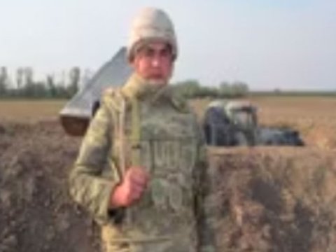 Düşmənin canlı qüvvəsini dəqiq atəşlə məhv edən leytenant - VİDEO