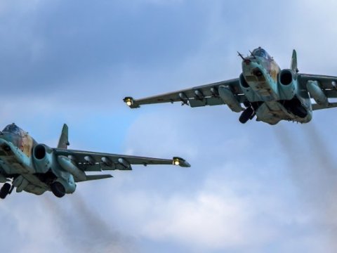 Aviasiyamız düşmən mövqelərini bombardman etdi - VİDEO
