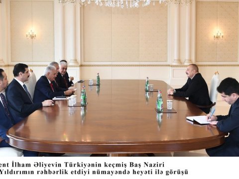 İlham Əliyev Binəli Yıldırımı qəbul etdi: İndi Vətən müharibəsi gedir, yaxşı nəticələr var - YENİLƏNİB