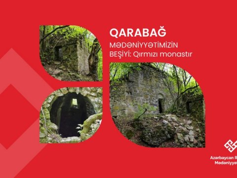 Kəlbəcərdəki Qırmızı monastır məhv olur