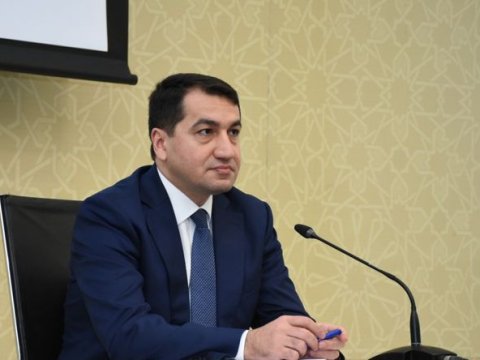 Ermənistan Azərbaycan Prezidentinin fəaliyyətini imitasiya etməyə çalışır - Hikmət Hacıyev
