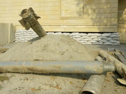 Ermənistanın Tərtərə atdığı raketlərin qalıqları muzeyə gətirildi