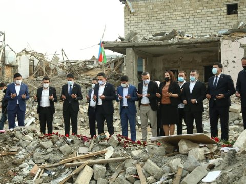 Türkiyə Gənclər Fondunun nümayəndələri Gəncədə olublar - FOTO  