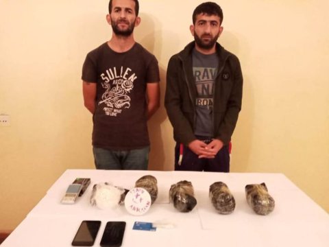 14 kilo narkotikin sərhəddən keçirilməsinin qarşısını alındı