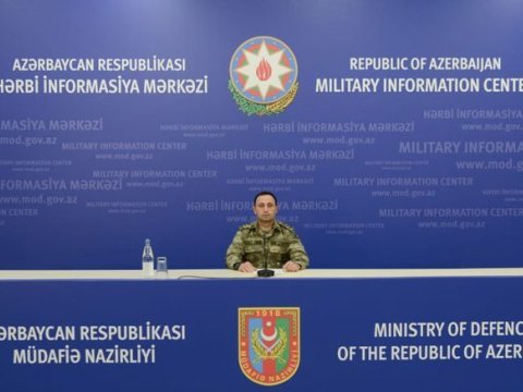 Müdafiə Nazirliyi: “Ordumuz yalnız legitim hərbi hədəfləri məhv edir”