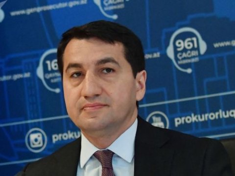 Hikmət Hacıyev: “Qubadlının məscidi ermənilər tərəfindən donuzxanaya çevrilib” - VİDEO