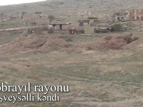 Cəbrayılın işğaldan azad olunan kəndlərindən - VİDEO