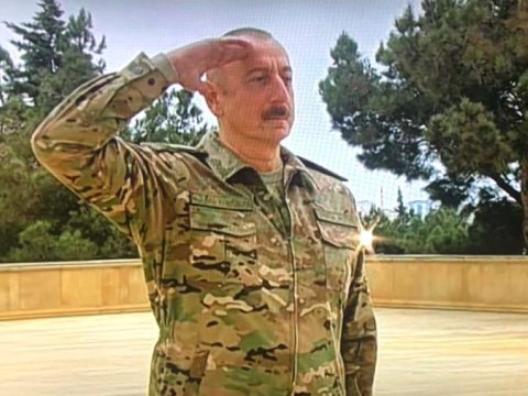 İlham Əliyev: İşğalçıları torpaqlarımızdan qovuruq və qovacağıq