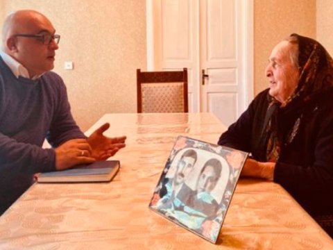 Ermənistanın keçmiş müdafiə nazirinin bacısı ilə Kürdəmirdə MÜSAHİBƏ