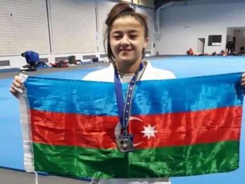 Cüdoçularımız Avropa birinciliyində 3 medal qazandı - FOTOLAR