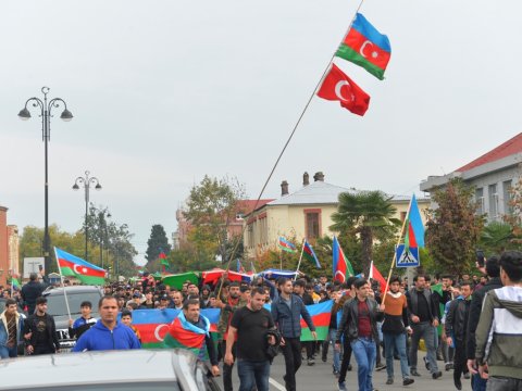 Lənkəranda qələbə sevinci - FOTO  