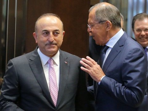 Lavrov Çavuşoğlu ilə Qarabağı MÜZAKİRƏ ETDİ