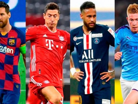 Dünyanın ən yaxşı 25 futbolçusunun adı açıqlandı - SİYAHI