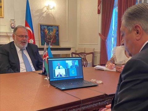 Azərbaycan-Britaniya parlamentlərinin İşçi qrupları arasında video-görüş keçirilib