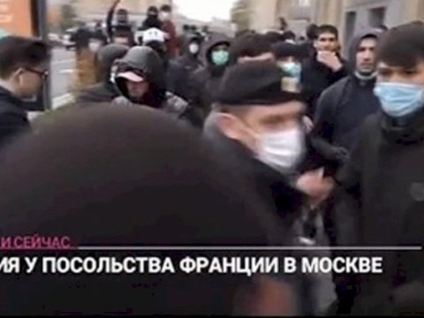 Ermənilər Moskvada belə ağladılar - VİDEO
