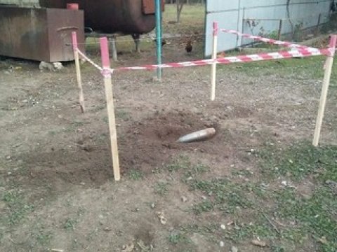 Goranboy və Tərtərdə partlamamış mərmilər tapıldı