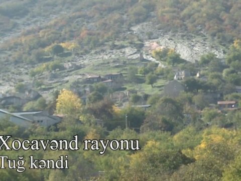 Xocavəndin işğaldan azad olunan Tuğ kəndi - VİDEO