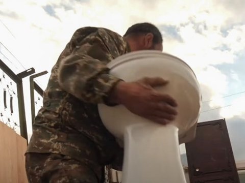 Ermənilər unitazları da söküb apardılar - VİDEO