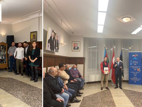 Estoniyada Bayrağ Günü və Şuşanın azad olunması qeyd olunub