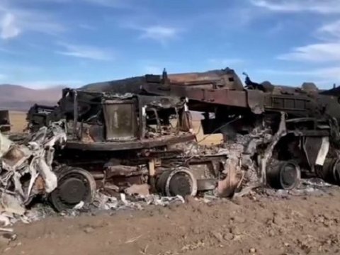 Azərbaycan Ordusunun məhv etdiyi “Elbrus”  - VİDEO