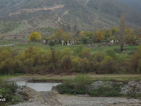 Laçın rayonunun işğaldan azad olunan Güləbird kəndi – VİDEO