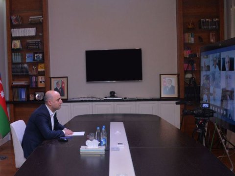 Təhsil naziri İctimai Şura üzvləri ilə onlayn görüşüb