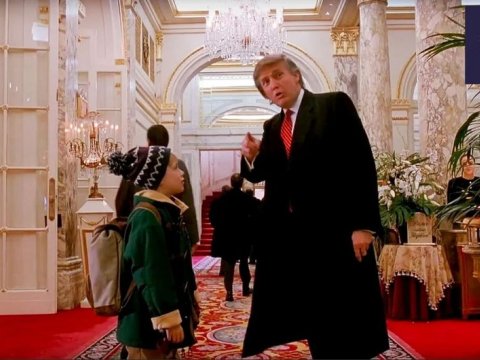 Trampın məşhur filmdə necə yer alması məlum oldu