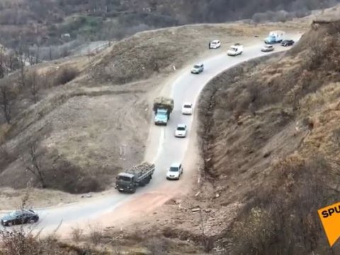 Kəlbəcərdən çıxan ermənilər meşələrdə ağacları kəsirlər - VİDEO