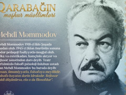 “Qarabağın məşhur müəllimləri” - Mehdi Məmmədov