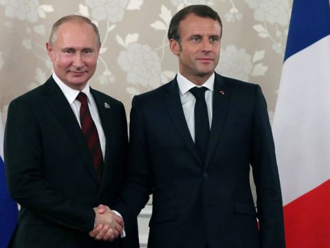 Putin Makronla Qarabağı MÜZAKİRƏ ETDİ